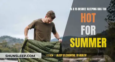 Summer Nights: Are 15-Degree Sleeping Bags Too Toasty?