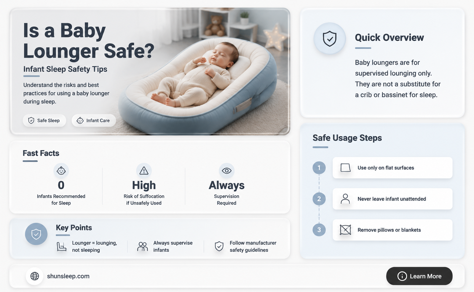 can a baby sleep in a baby lounger