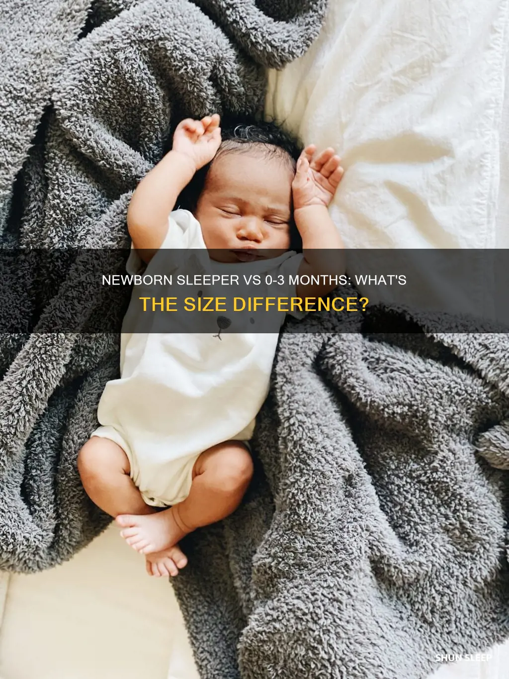 is a newborn sleeper the same size as 0-3 months