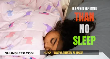 Power Naps: Better Than No Sleep?
