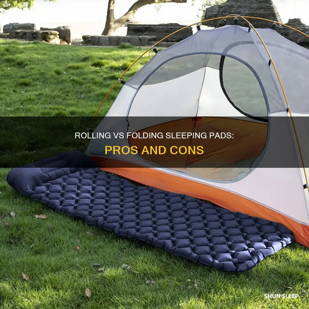 is a rolling sleeping pad or folding pad better