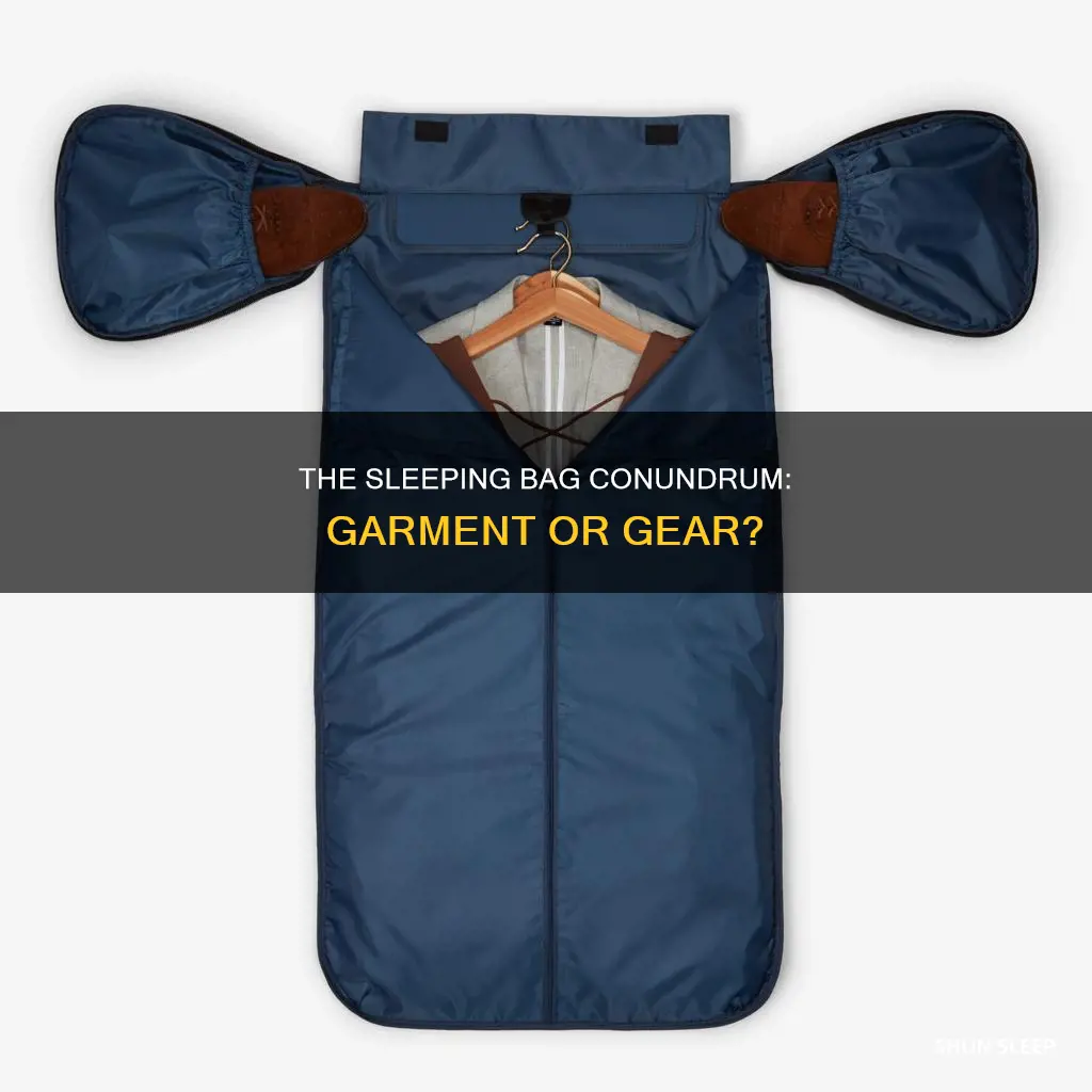 is a sleeping bag a garment