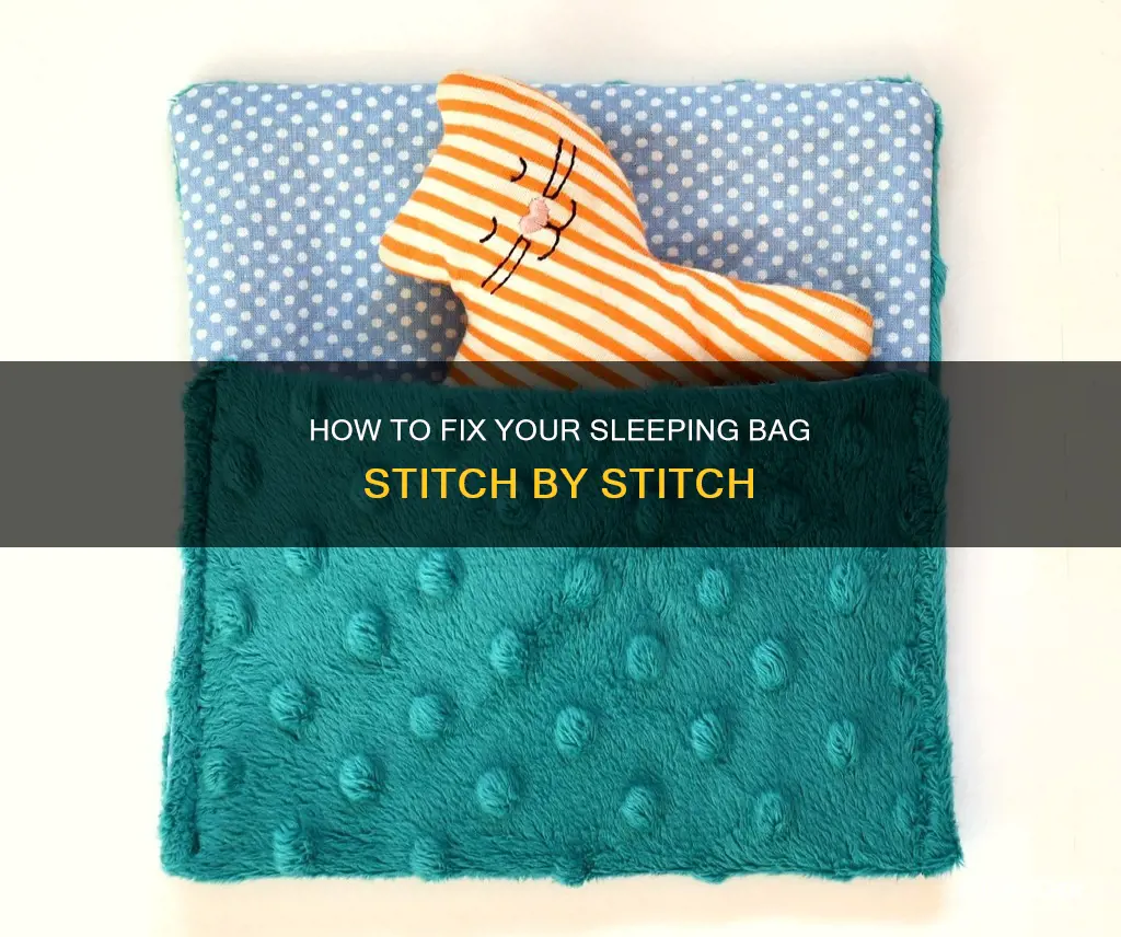 is a sleeping bag stiching