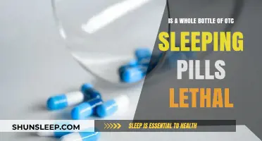 OTC Sleeping Pills: Can a Bottle Kill You?