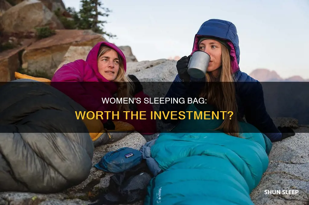 is a womens sleeping bag worth it