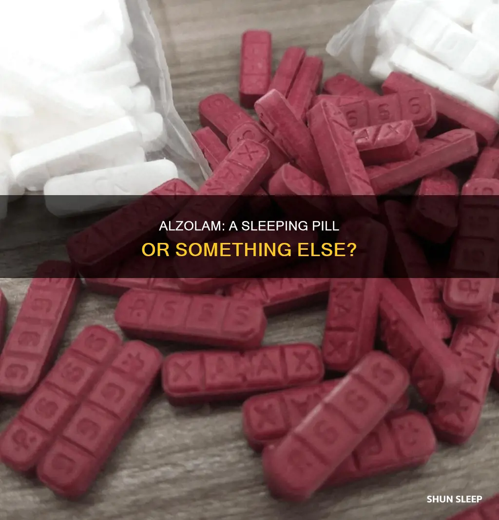 is alzolam a sleeping pill