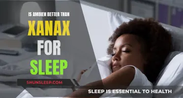 Ambien vs. Xanax: Which Is Better for Sleep?