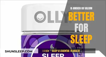 Valium vs. Ambien: Which is Better for Sleep?