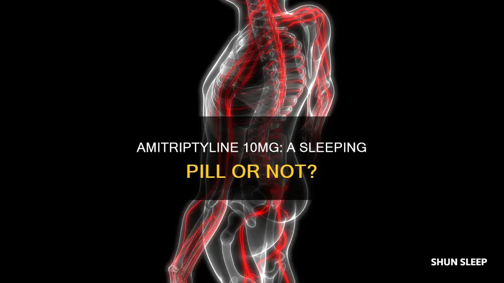 is amitriptyline 10mg a sleeping pill