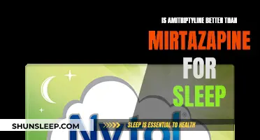Amitriptyline vs. Mirtazapine: Which is Better for Sleep?
