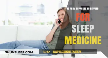 IV Sleep Medicine: Is It Safe?