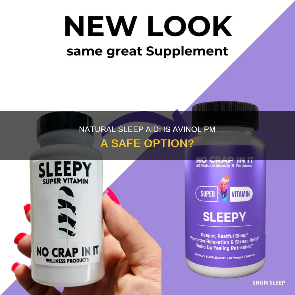 is avinol p m a natural sleeping pill