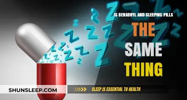 Benadryl vs. Sleeping Pills: What's the Difference?