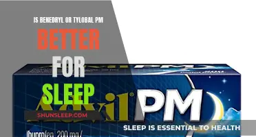 Benadryl vs Tylenol PM: Which is Better for Sleep?