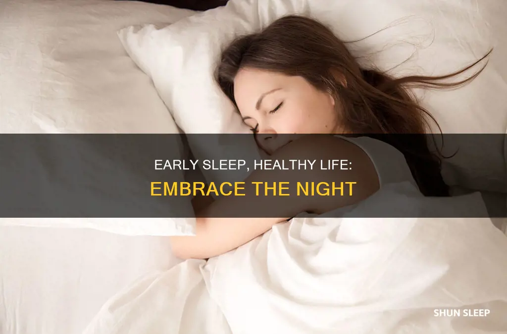 is better to sleep early