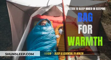 Sleeping Naked in a Sleeping Bag: Warmer?
