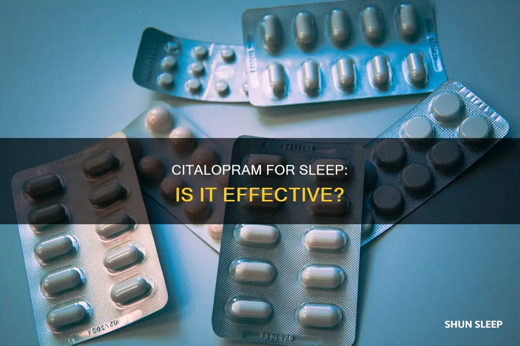 is citalopram used for sleeping