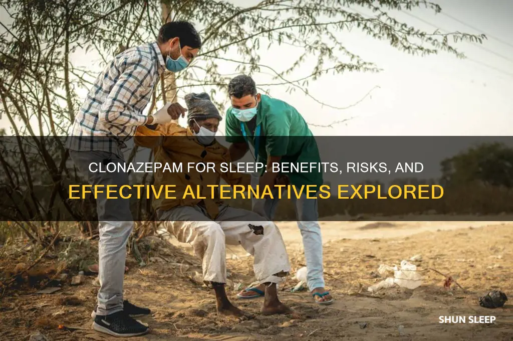 is clonazepam help with sleep