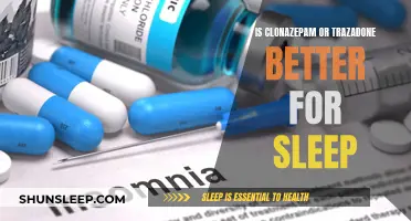 Clonazepam vs Trazodone: Which is Better for Sleep?