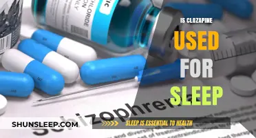 Clozapine's Sedative Effect: A Sleep Aid?