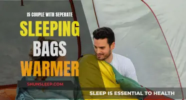 Separate Sleeping Bags: Warmer for Couples?