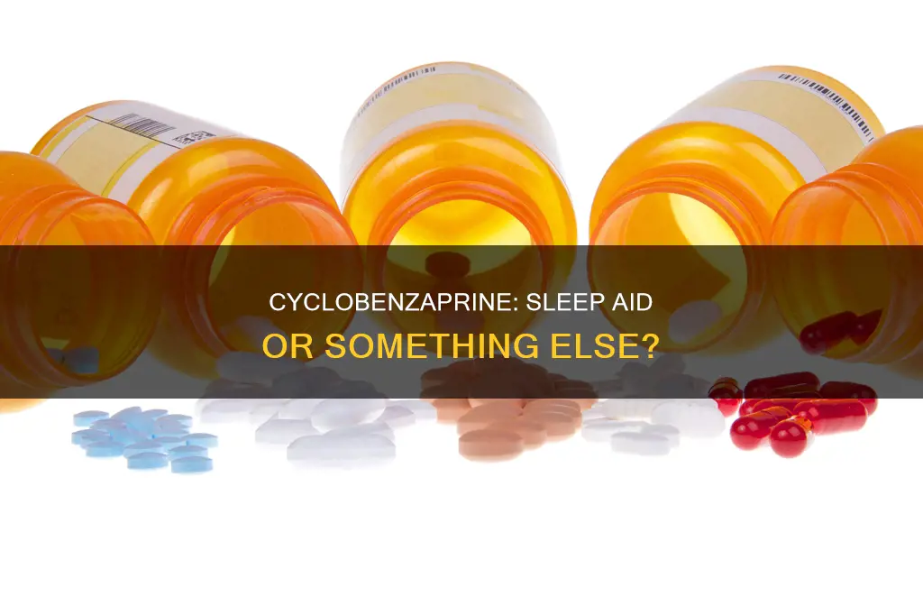is cyclobenzaprine a sleeping pill