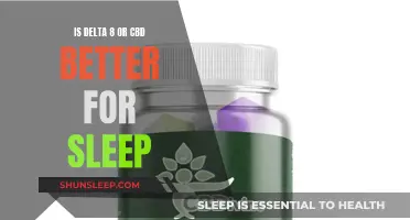 Delta 8 vs CBD: Which Is Better for Sleep?