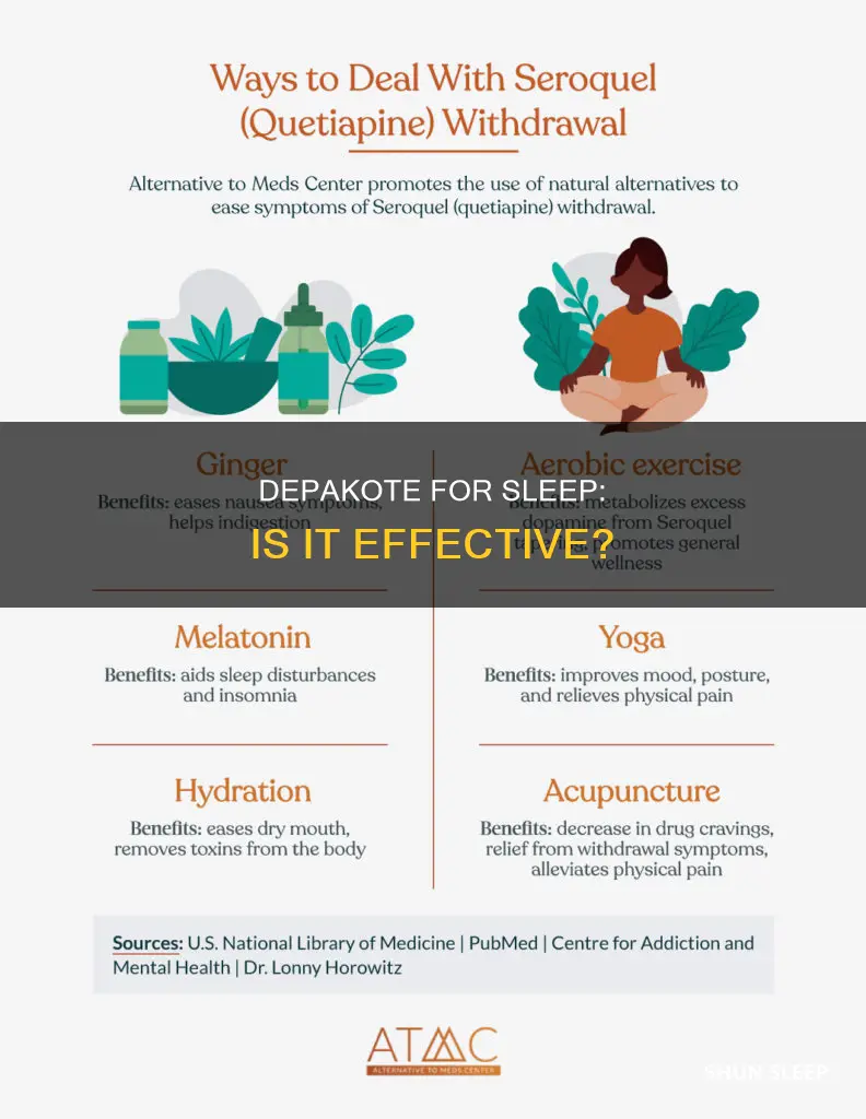 is depakote used for sleep