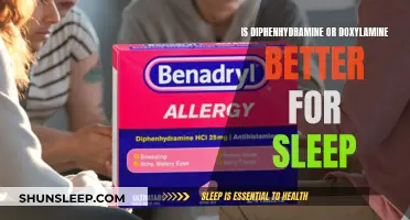 Diphenhydramine vs. Doxylamine: Which Is Better for Sleep?