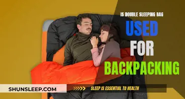 Backpacking Double: Sleeping Bag Space-Saver?