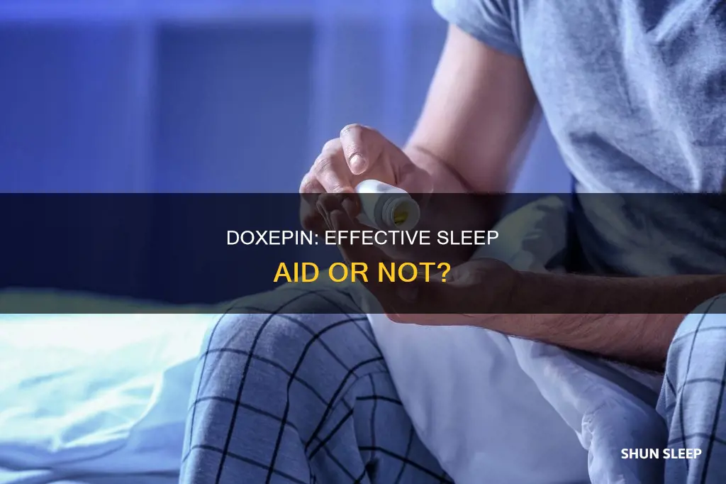 is doxepin a sleeping pill
