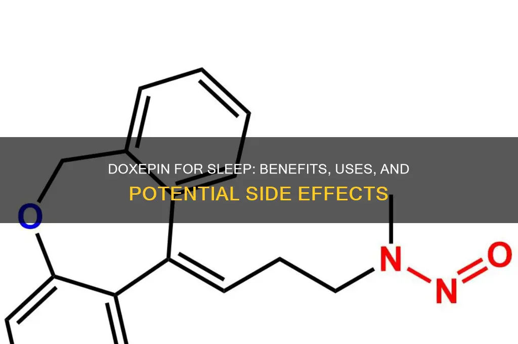 is doxepin used to help sleep