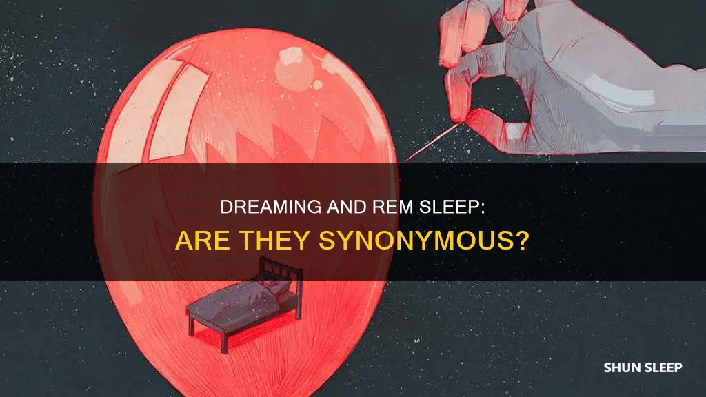 is dreaming and rem sleep the same thing