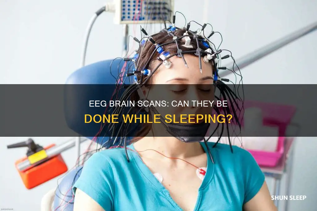 is eeg done while sleeping