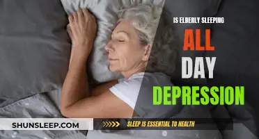 Elderly Sleeping All Day: A Sign of Depression?