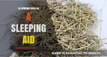 Ephedra: Sleep Aid or Stimulant?