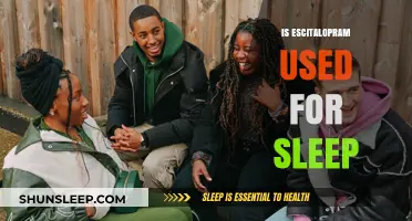 Escitalopram: Sleep Aid or Not?