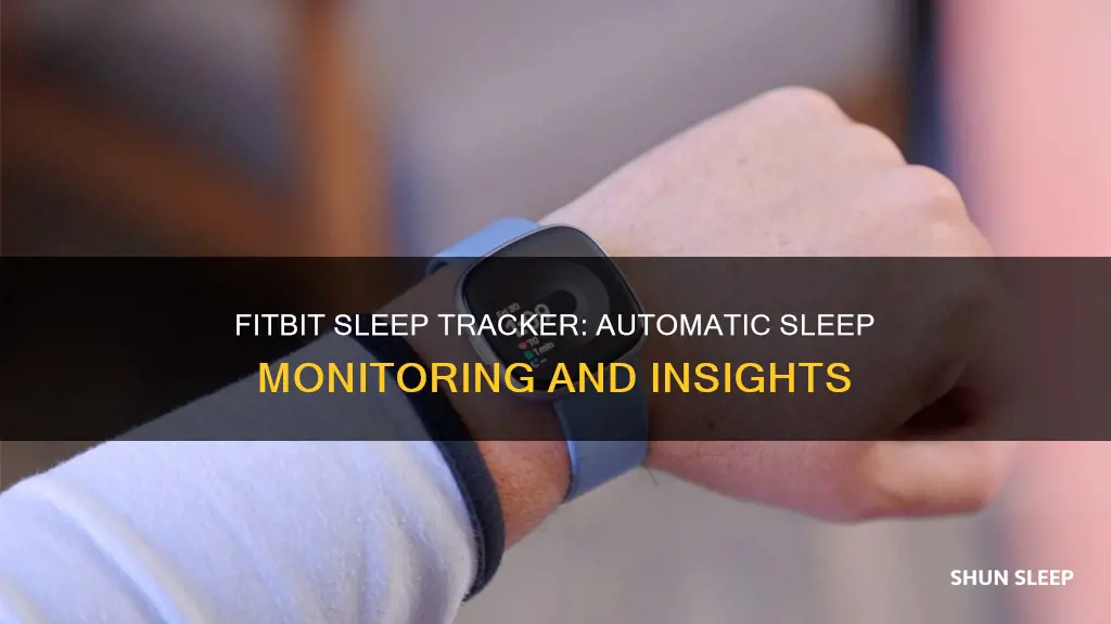 is fitbit sleep tracker automatic