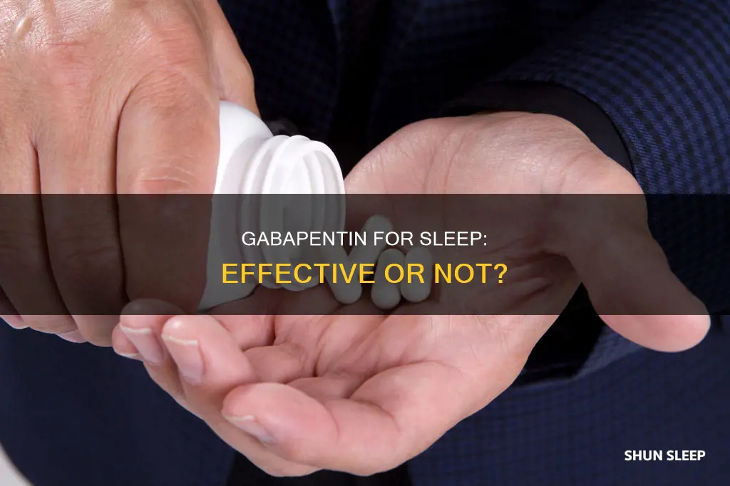 is gabapentin 300 mg used for sleep