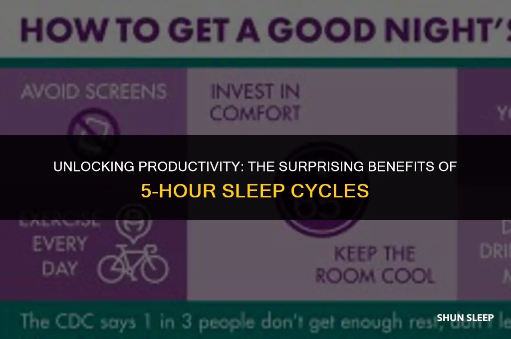 is getting 5 hours of sleep ok