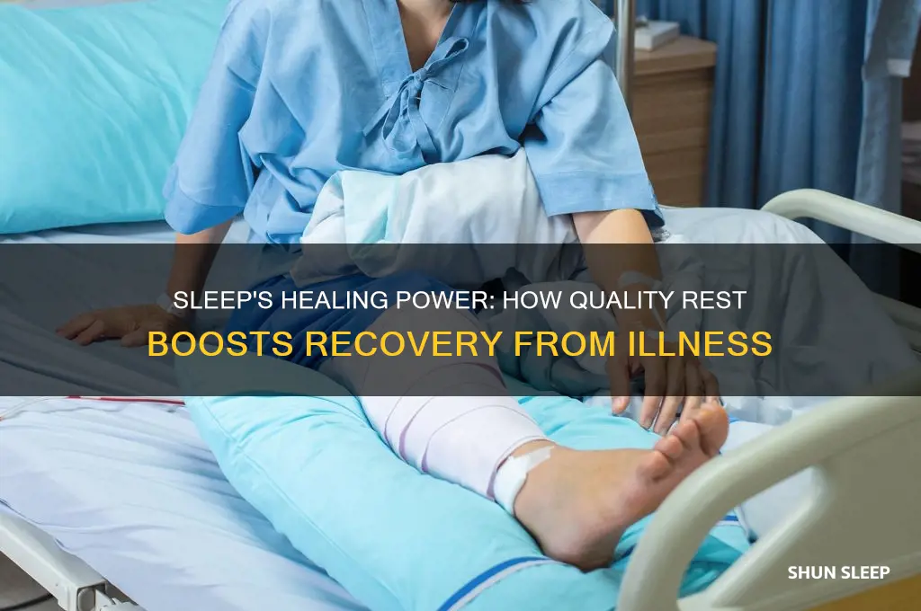 is getting good sleep good for being sick