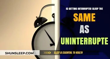 Interrupted Sleep vs. Uninterrupted: Are They Equally Restorative?