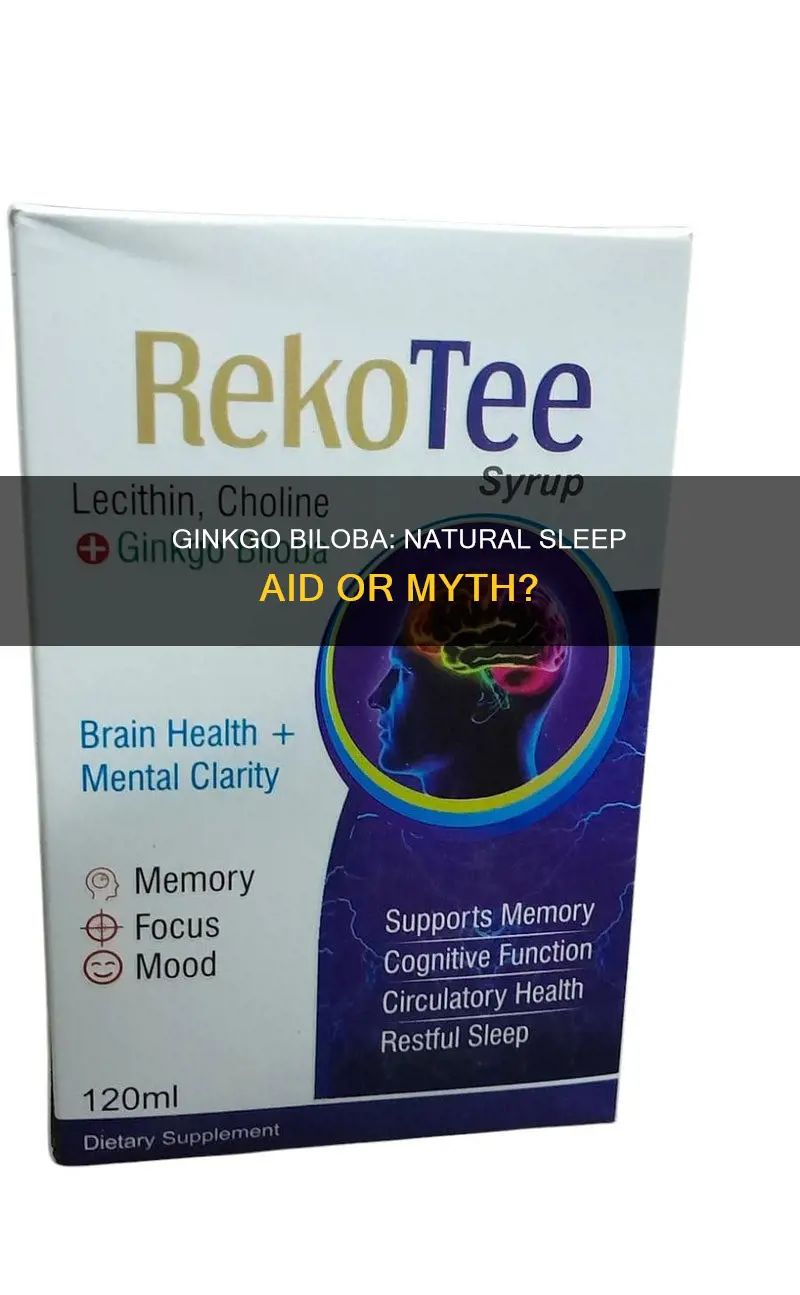 is ginkgo biloba used as a sleeping aid