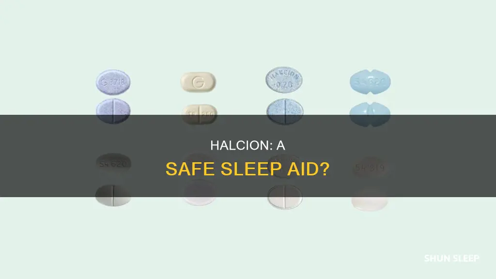 is halcion one of the better sleep aides