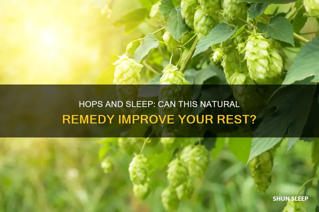 is hops good to help you sleep