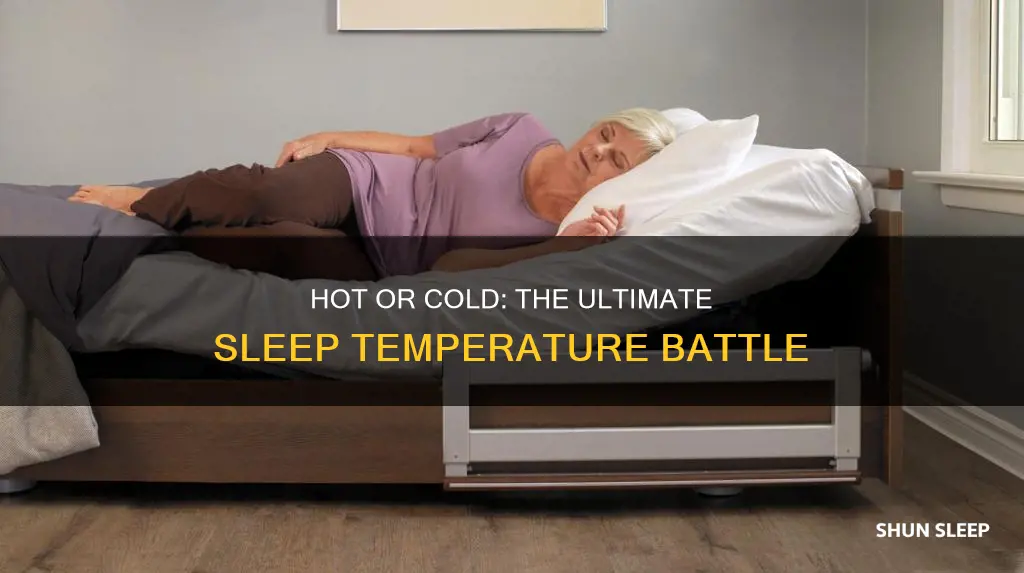 is hot or cold better for staying sleeping