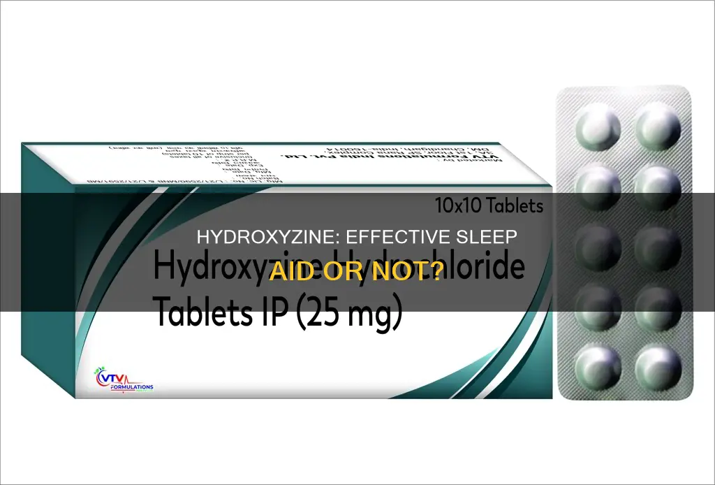is hydroxyzine a sleeping pill