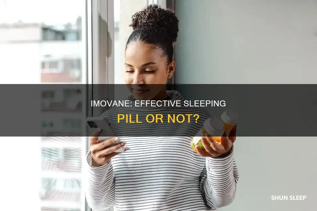 is imovane a sleeping pill