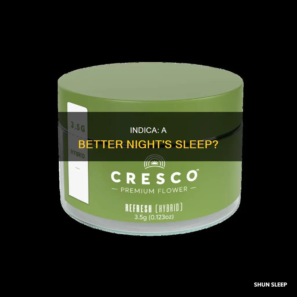 is indica better for sleep