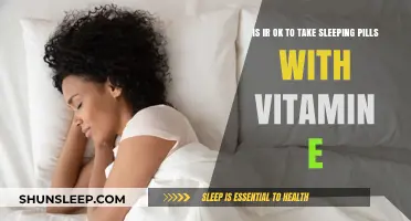 Sleeping Pills and Vitamin E: Safe Mix?